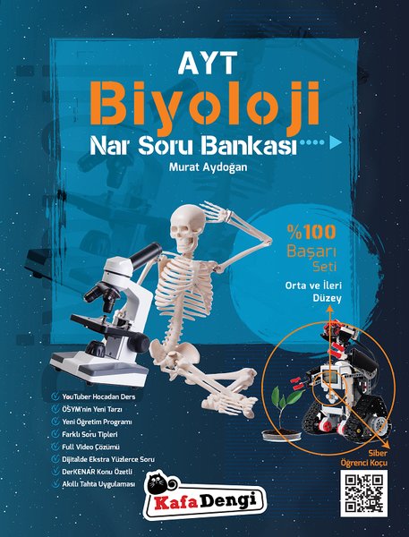 Kafadengi AYT Biyoloji Soru Bankası - Orta ve İleri Düzey