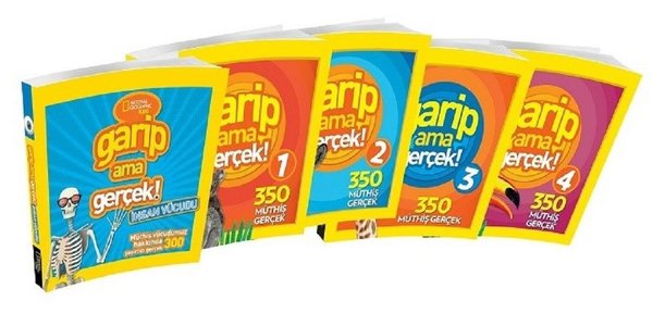 National Geographic Kids-Garip Ama Gerçek Seti-5 Kitap Takım