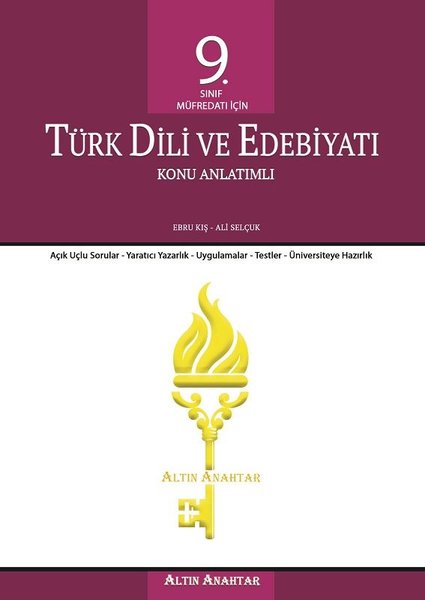 9.Sınıf Müfredatı İçin Türk Dili ve Edebiyatı Konu Anlatımlı