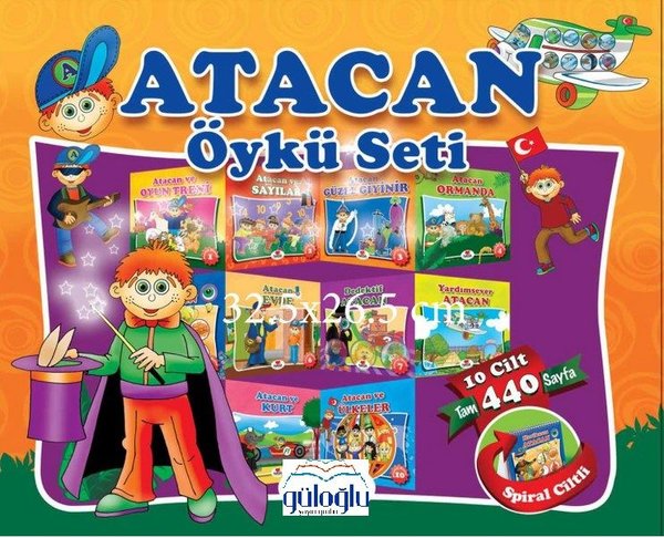 Atacan Öykü Seti-10 Kitap Takım