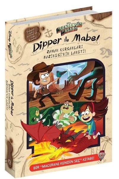 Disney Esrarengiz Kasaba-Dipper ile Mabel Zaman Korsanları Hazinesi'nin Laneti