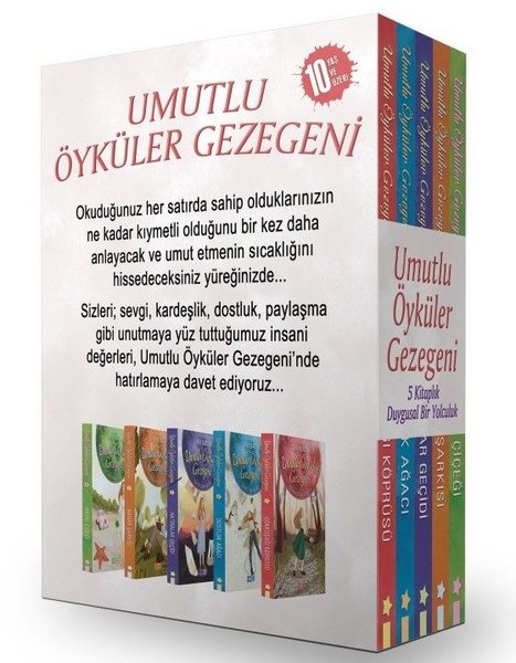 Umutlu Öyküler Gezegeni Seti-Kutulu-5 Kitap Takım