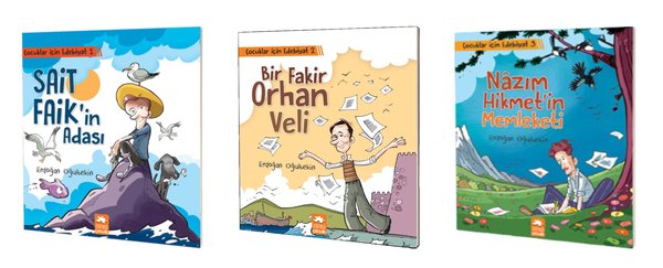Çocuklar İçin Edebiyat Kitaplığı Seti-3 Kitap Takım