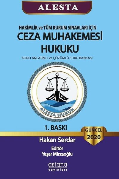Alesta Ceza Muhakemesi Hukuku-Güncel 2020-Hakimlik ve Tüm Kurum Sınavları için