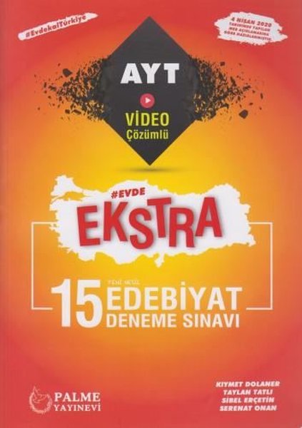 AYT Edebiyat Evde Ekstra 15 Deneme Sınavı