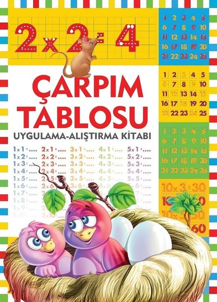 Çarpım Tablosu-Uygulama Alıştırma Kitabı