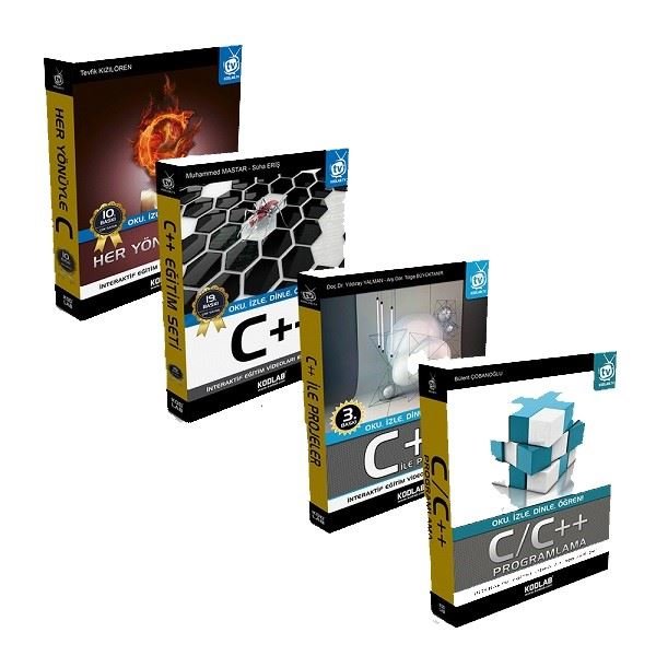 CC++ Programlama Seti-4 Kitap Takım