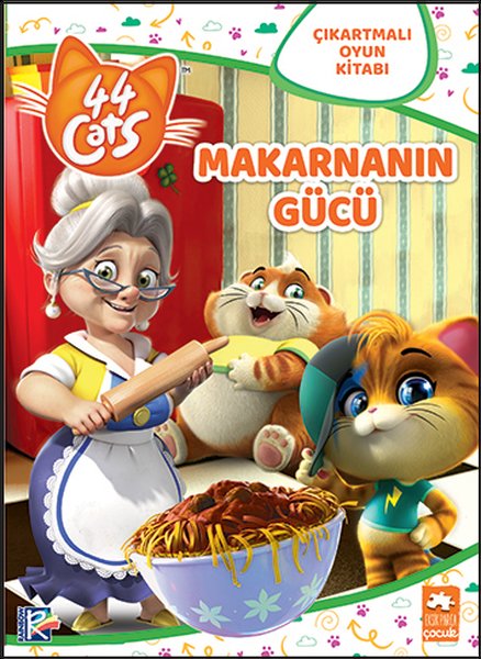 Makarnanın Gücü-Çıkartmalı Oyun Kitabı