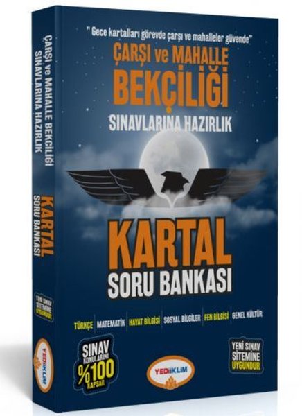 Yediiklim Yayınevi Çarşı Ve Mahalle Bekçiliği Sınavlarına Hazırlık Kartal Soru Bankası
