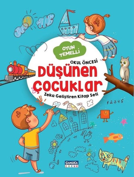 Düşünen Çocuklar - Zeka Geliştiren Kitap Seti - Okul Öncesi Oyun Temelli