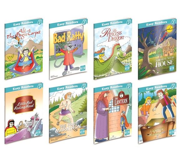 İngilizce Hikaye Seti - Level 2 - 8 Kitap Takım