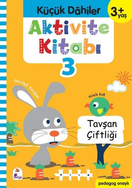 Aktivite Kitabı 3 - Küçük Dahiler 3+Yaş