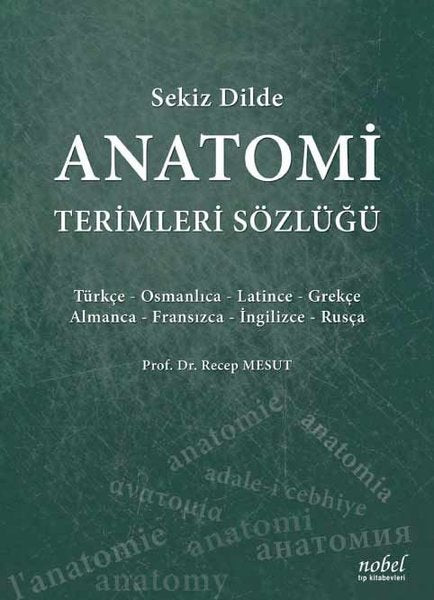 Sekiz Dilde Anatomi Terimleri Sözlüğü