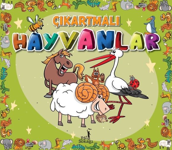 Çıkartmalı Hayvanlar - Çıkartma Etkinlik ve Boyama