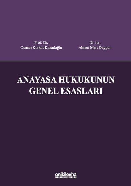 Anayasa Hukukunun Genel Esasları