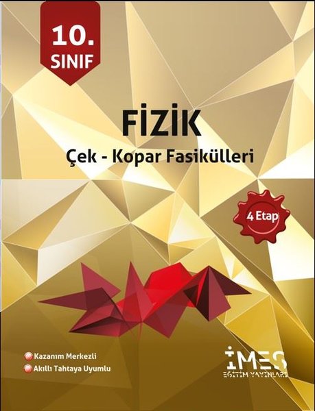 10.Sınıf Fizik Çek - Kopar Fasikülleri 4 Etap