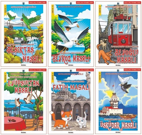 İstanbul'u Okuyorum Masallarla İstanbul Seti - 6 Kitap Takım Kutulu