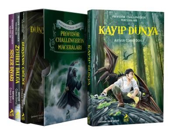 Profesör Challengerın Maceraları Seti - 4 Kitap Takım
