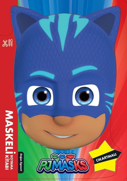 Pjmasks - Maskeli Boyama Kitabı