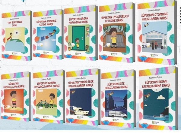 Süpertan Görev Başında - 10 Kitap Takım