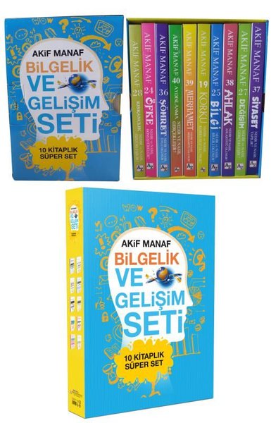 Akif Manaf Bilgelik ve Gelişim Seti - 10 Kitap Takım