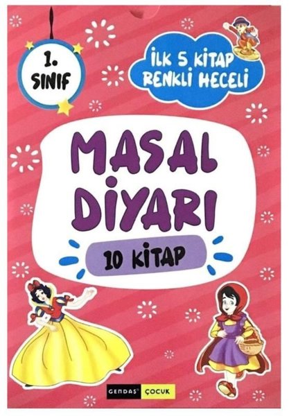 1. Sınıflar için Masal Diyarı Serisi Seti - 10 Kitap Takım