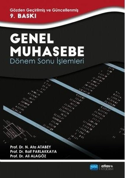 Genel Muhasebe - Dönem Sonu İşlemleri