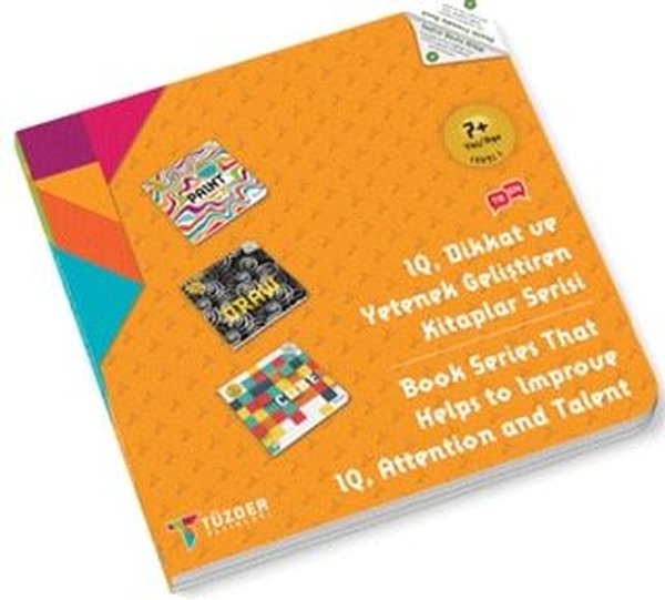 7+ Yaş Seti - Level 1 - IQ Dikkat ve Yetenek Geliştiren Kitaplar Serisi