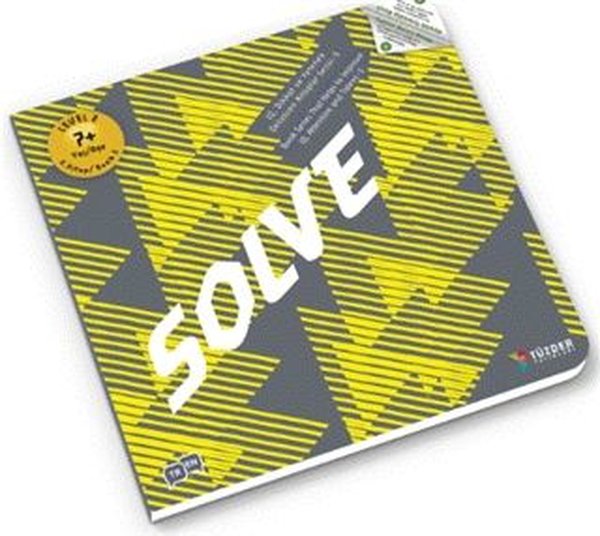 Solve 7+ Yaş - Level 2 2.Kitap - IQ Dikkat ve Yetenek Geliştiren Kitaplar Serisi