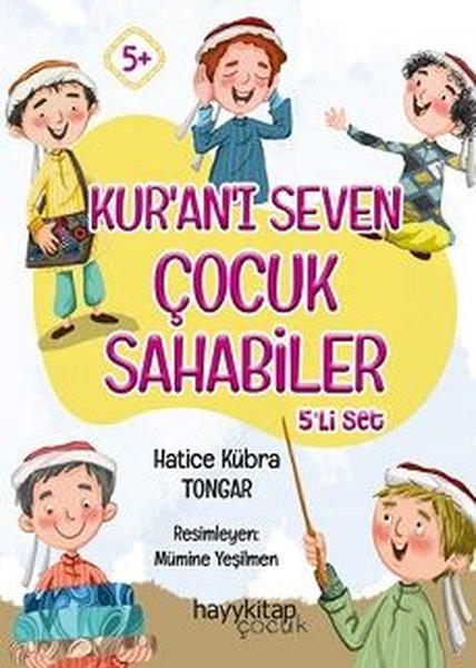Kuranı Seven Çocuk Sahabiler Seti - 5 Kitap Takım