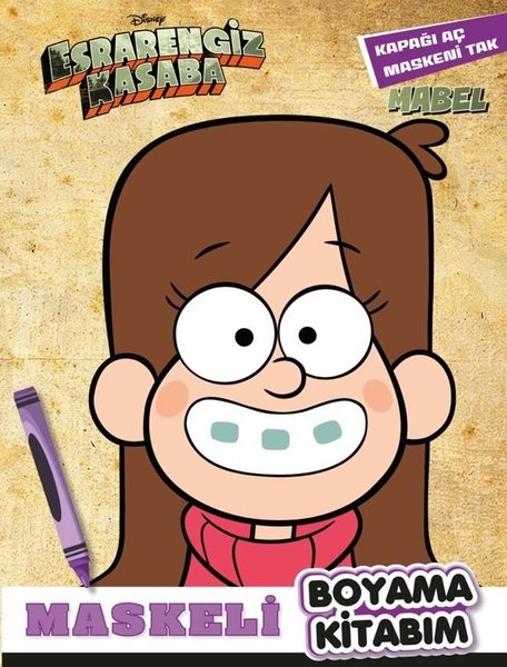 Disney Esrarengiz Kasaba - Mabel Maskeli Boyama Kitabım