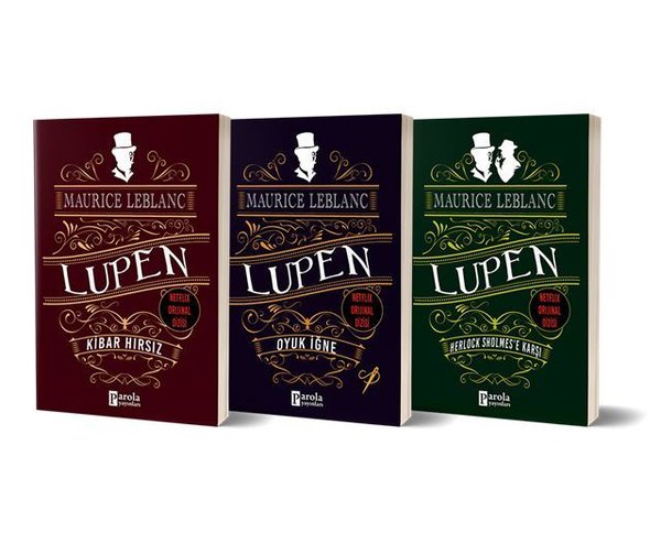 Arsen Lüpen Seti - 3 Kitap Takım