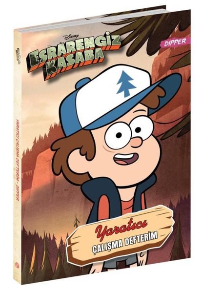 Disney Esrarengiz Kasaba  -  Yaratıcı Çalışma Defterim - Dipper