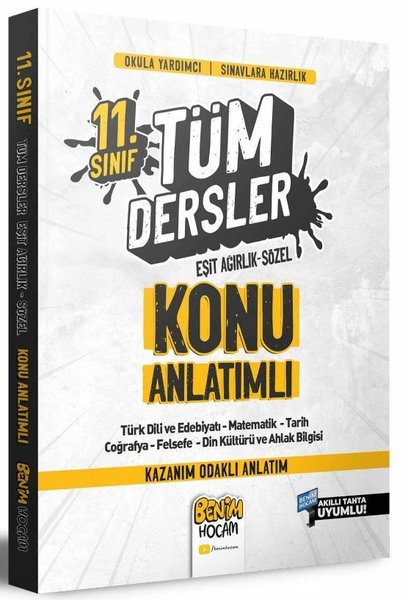 2022 11. Sınıf Eşit Ağırlık - Sözel Tüm Dersler Konu Anlatımı