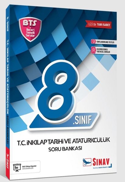 8.Sınıf LGS T.C. İnkılap Tarihi ve Atatürkçülük Soru Bankası
