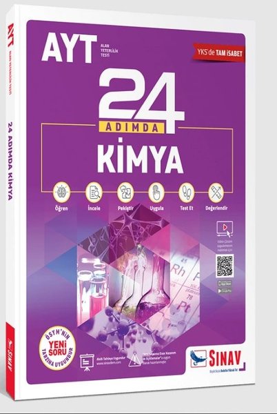 AYT 24 Adımda Kimya Konu Anlatımlı Soru Bankası