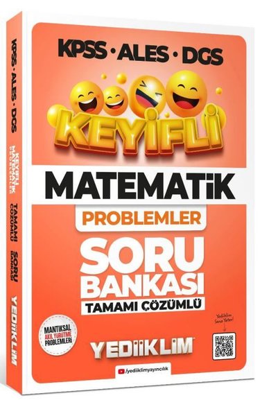 2022 KPSS - ALES - DGS Keyifli Matematik Problemler Tamamı Çözümlü Soru Bankası