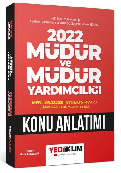 2022 MEB EKYS Müdür ve Müdür Yardımcılığı Konu Anlatımı