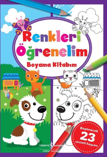 Renkleri Öğrenelim - Boyama Kitabım