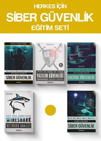 Herkes için Siber Guvenlik Eğitim Seti - 5 Kitap Takım