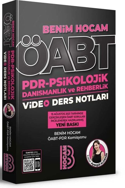 2022 ÖABT PDR - Psikolojik Danışmanlık ve Rehberlik Öğretmenliği Video Ders Notları