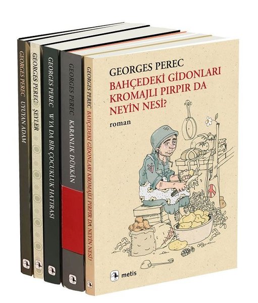 Georges Perec 5 Kitap Takım - Hediyeli