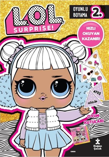 Lol Surprise! Oyunlu Boyama 2 - Hızlı Okuyan Kazanır!