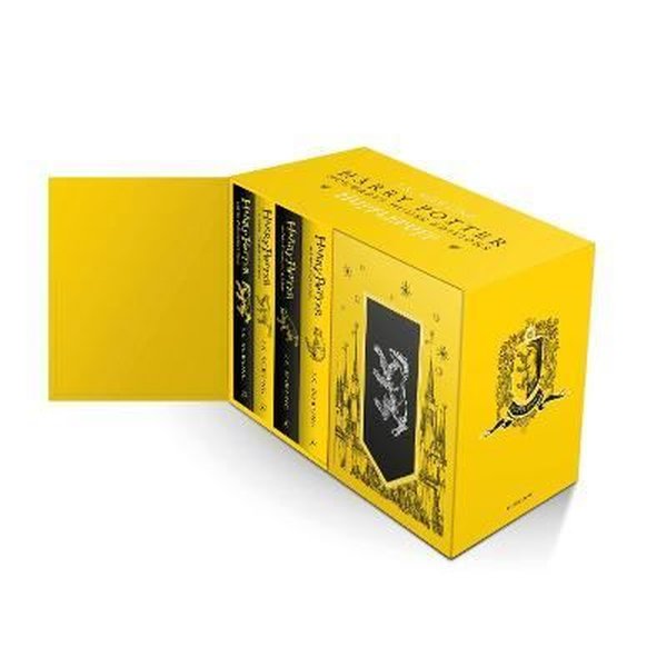 Harry Potter Hufflepuff House Editions Hardback Box Set: J.K. Rowling - Hardback Box Set 