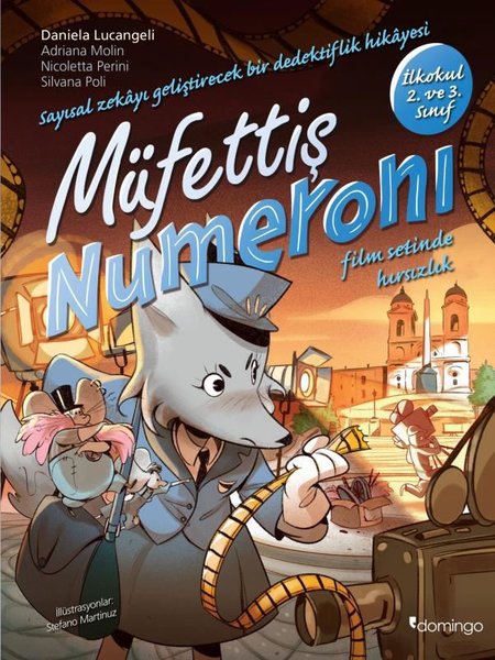 Müfettiş Numeroni 1: Film Setinde Hırsızlık - Sayısal Zek Gelişimi İçin Etkinlikli Ve Çıkartmalı Dedektiflik Çizgi Romanı
