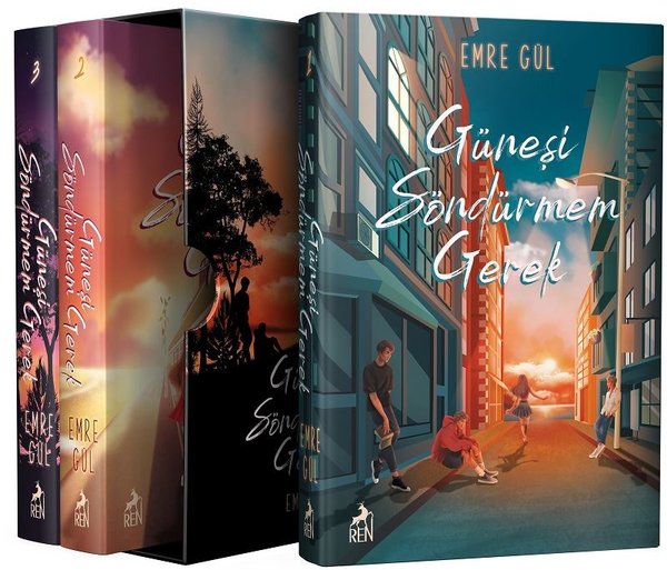 Güneşi Söndürmem Gerek Kutulu Seti - 3 Kitap Takım