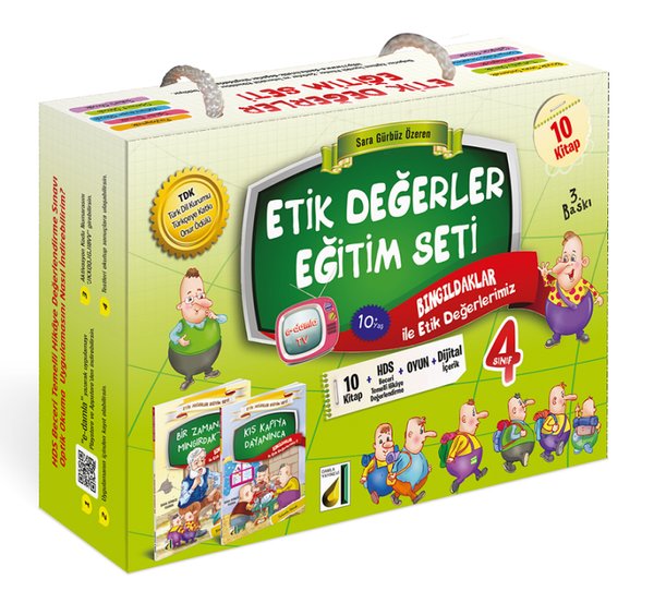4.Sınıf Etik Değerler Eğitim Seti - 10 Kitap Takım