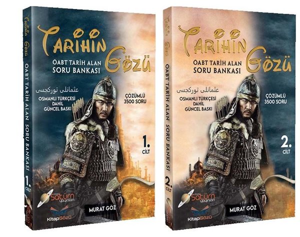 2022 Tarihin Gözü ÖABT Tarih Öğretmenliği Soru Bankası 2 Cilt Takım