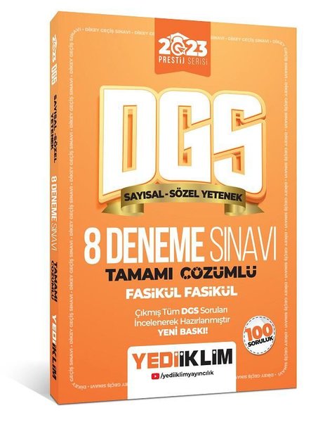 2023 Prestij Serisi Tamamı Çözümlü 8 Fasikül Deneme