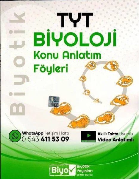 TYT Biyoloji Konu Anlatım Föyü